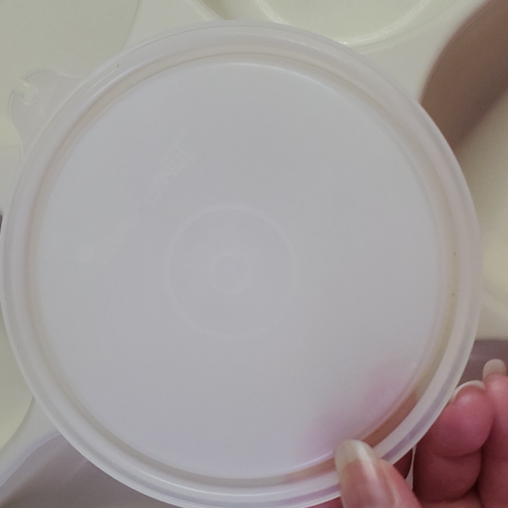 Tupperware Divider Tray with Dip Container - Picture 10 of 13